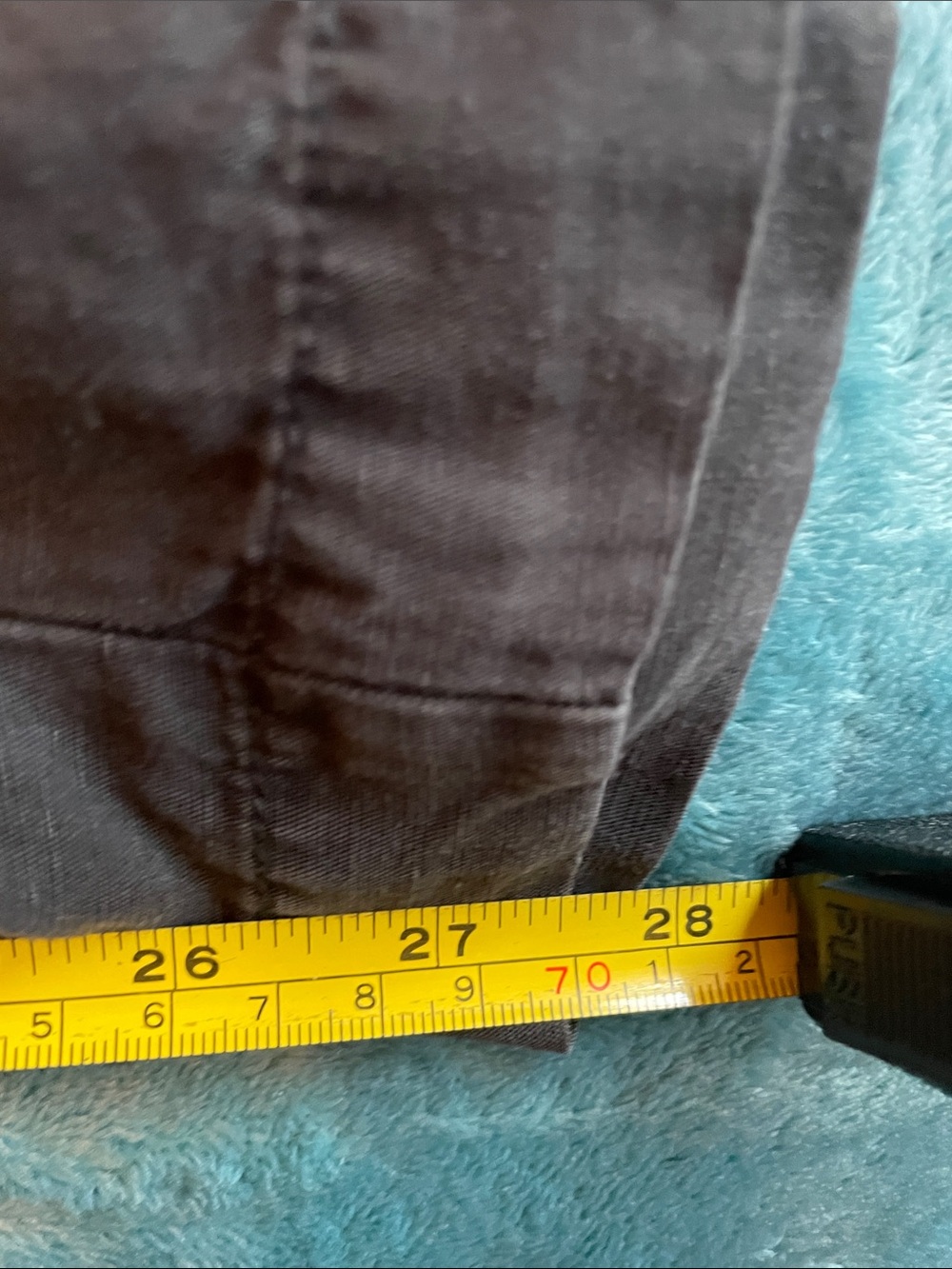 NWT’s Anthropologie Pilcro Cargo Baggy Black Linen Convertible Pants Size XL - Picture 14 of 15